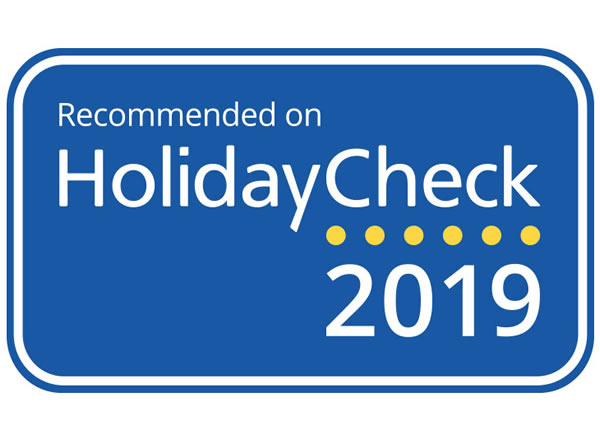 Και φέτος προτεινόμενοι στο HolidayCheck! - Olympia Golden Beach Resort & Spa